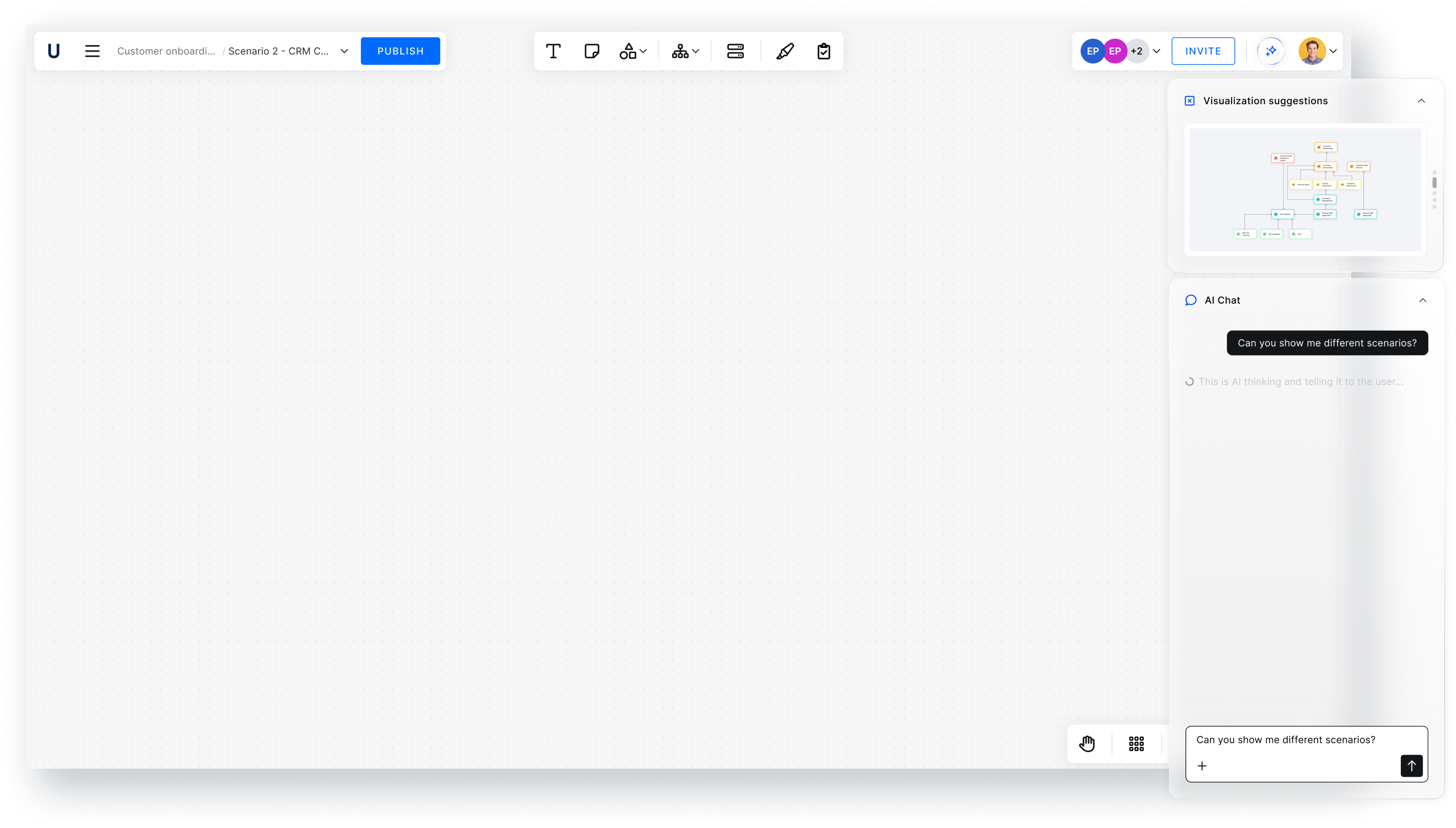 Unify workspace with the AI coworker panel open